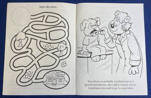 A Visit to the Doctor's Office Sticker Book