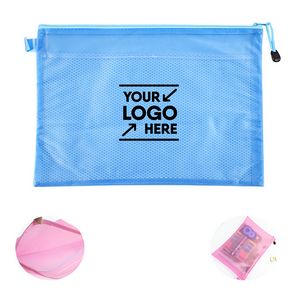 A4 Zipper File Bag