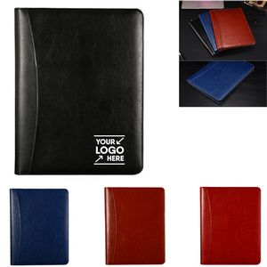 A4 Zippered Business Padfolio