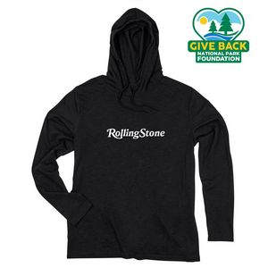 ACE Adult Long Sleeve Slub Hooded T-Shirt