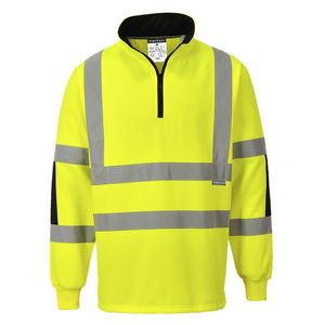 ANSI Class 3 Hi-Vis 1/4 Zip Sweatshirt