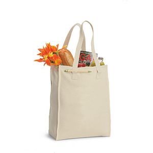 AWAREâ„¢ Recycled Cotton Market Tote Bag - Natural