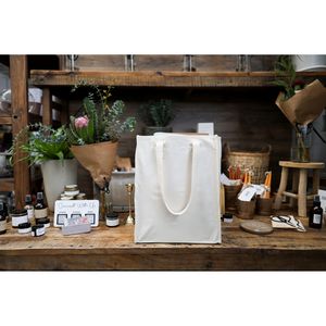 AWAREâ„¢ Recycled Cotton Market Tote Bag - Natural