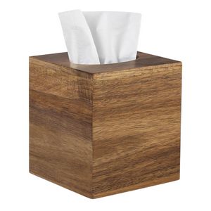 Acacia Tissue Box Cover