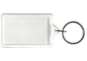 Acrylic Keychain (up to 4 sq" 2 sides)