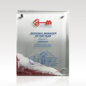 Acrylic Plaque 8x10 Rising Edge