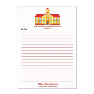 Adhesive Note Pad | 5" x 7" | 25 Sheet