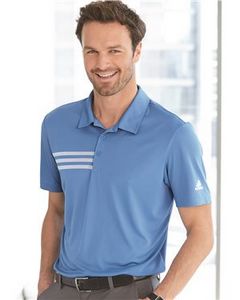 AdidasÂ® 3-Stripes Chest Polo