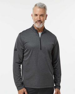 Adidas® Space Dyed Quarter-Zip Pullover