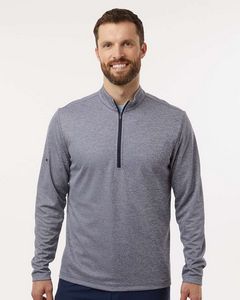 Adidas® Space Dyed Quarter-Zip Pullover