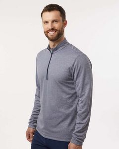 Adidas® Space Dyed Quarter-Zip Pullover