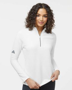 Adidas® Women's Spacer Quarter-Zip Pullover