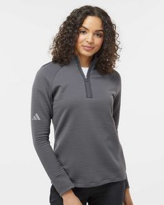 Adidas® Women's Spacer Quarter-Zip Pullover