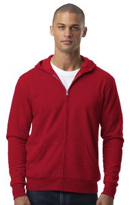 Adult Essential Zip Front Hoodie