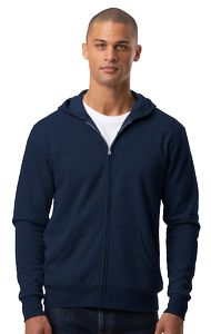 Adult Essential Zip Front Hoodie