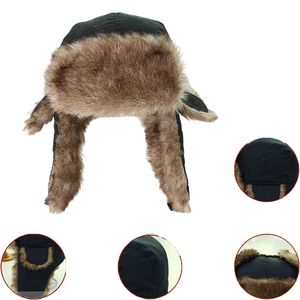 Adult Faux Fur Trooper Hat