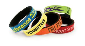 Adult Neoprene Promo Wristband