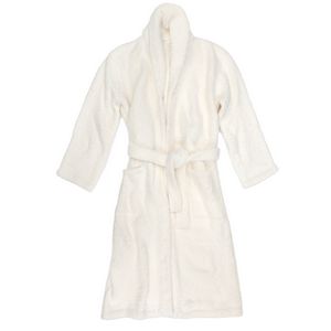 Adult Robes - Signature Shawl Collar - Chenilla Classicâ„¢ - Creme - XS