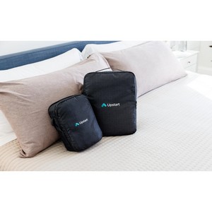 Alba Compression Packing Cube Set - Black Sand