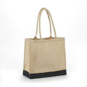 All Natural Economy Jute Bag with Rope Handles