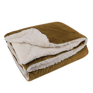 Alpine Fleece Oversized Mink Sherpa Blanket