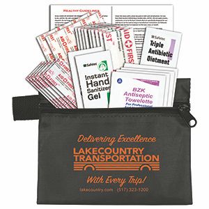 "Altair" 26 Piece First Aid Kit in Zipper Pouch