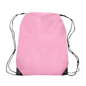 Altair Black Trim Drawstring Bag