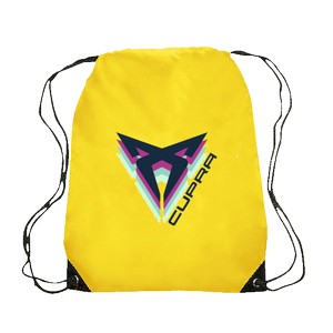 Altair Black Trim Drawstring Bag