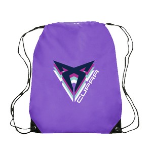 Altair Black Trim Drawstring Bag