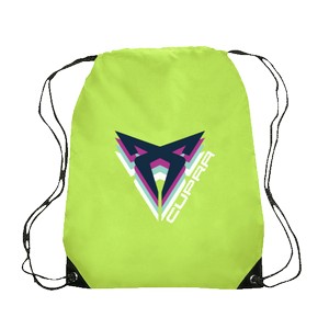 Altair Black Trim Drawstring Bag