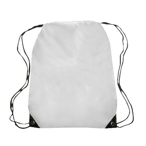 Altair Black Trim Drawstring Bag