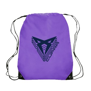 Altair Black Trim Drawstring Bag