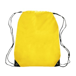 Altair Black Trim Drawstring Bag