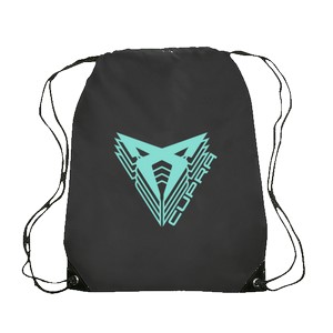 Altair Black Trim Drawstring Bag