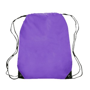 Altair Black Trim Drawstring Bag