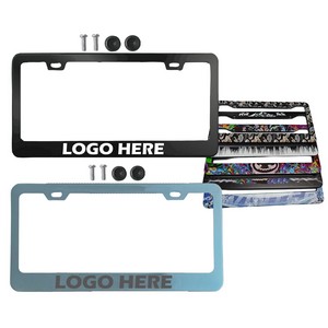 Aluminum Alloy License Plate Frames