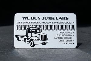 Aluminum Business Cards