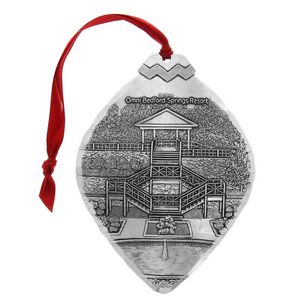 Aluminum Diamond Bulb Ornament