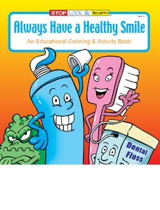 Always Have a Healthy Smile Coloring Book Fun Pack