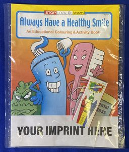Always Have a Healthy Smile Coloring Book Fun Pack