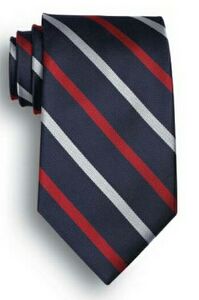 America Signature Stripe Polyester Tie