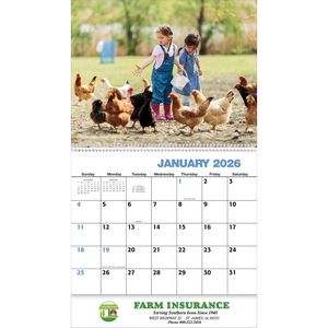 American Agriculture Wall Calendar: 2026 Spiral Bound