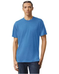American Apparel Unisex Triblend Short-Sleeve Track T-Shirt
