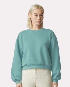 American ApparelÂ® ReFlex Women's Fleece Crewneck Sweatshirt