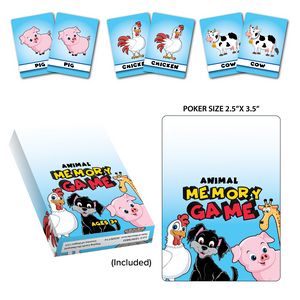 Animal Memory & Matching Game