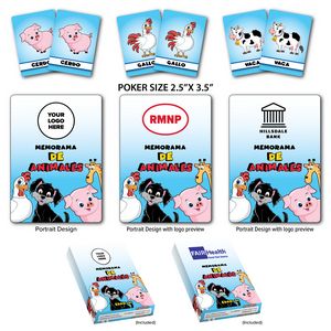 Animal Memory & Matching Game (Spanish)