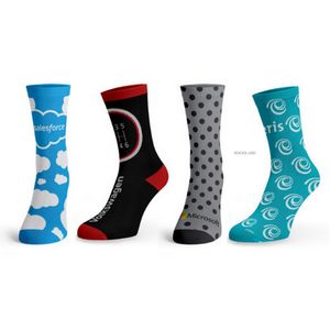 Antimicrobial Jacquard Socks