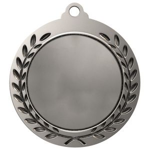 Antique 2nd Place Wreath Award Medallion (2-3/4")