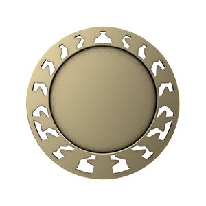 Antique Baseball Star Medal (2-1/2")