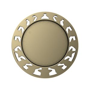 Antique Cross Country Star Medal (2-1/2")